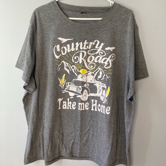 Country Roads Take Me Home T-shirt - Picture 1 of 2